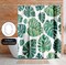 Americanflat 71" x 74" Shower Curtain, Tropical Leaves by Elena O'Neill